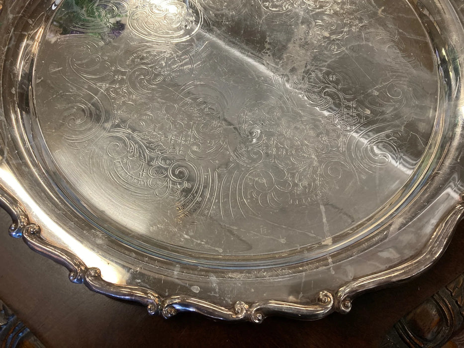 Webster Wilcox 3471 silver plated serving tray 28042