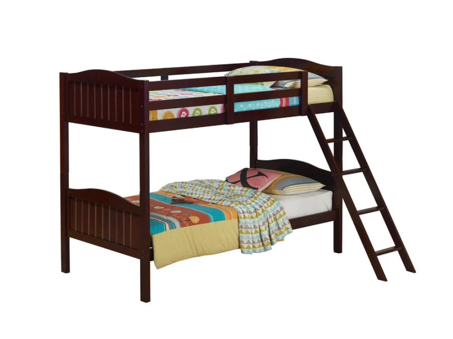 Littleton bunkbed/bunkbeds/bunk bed/beds espresso finish NEW CO-405053BRN