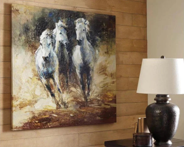 Odero Horse Wall Art PIcture Horses NEW AY-A8000179