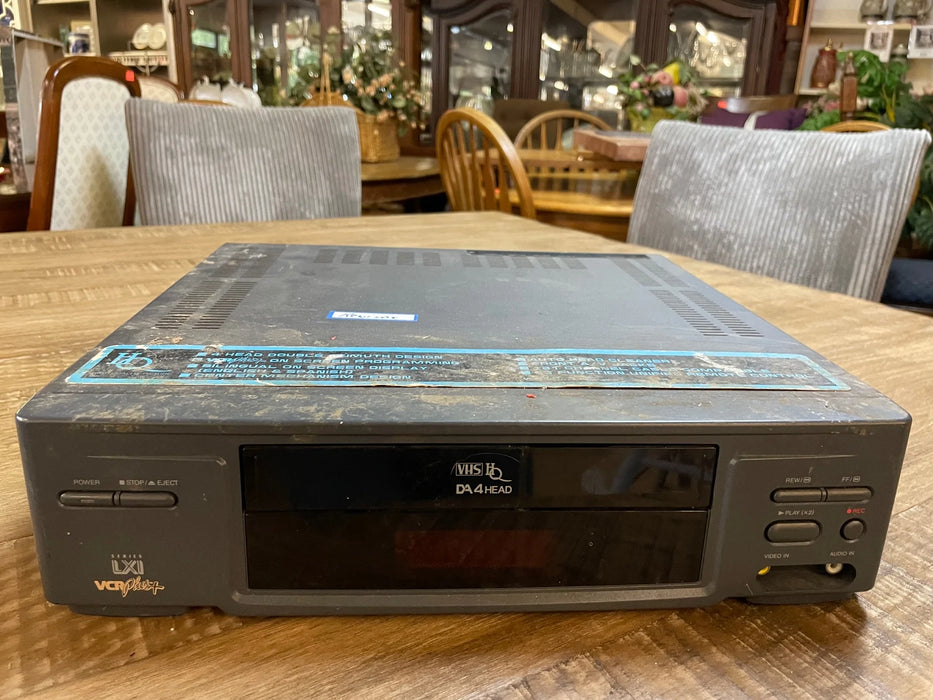 VHS player VCR series LXI long play 4 head 28290