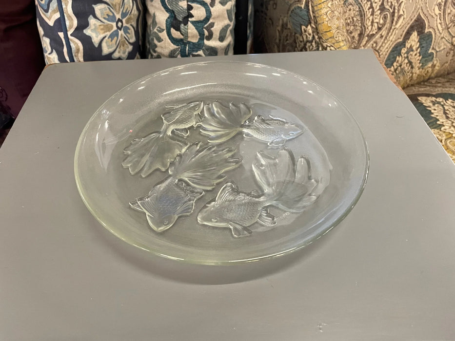 3d fish glass plate 28347