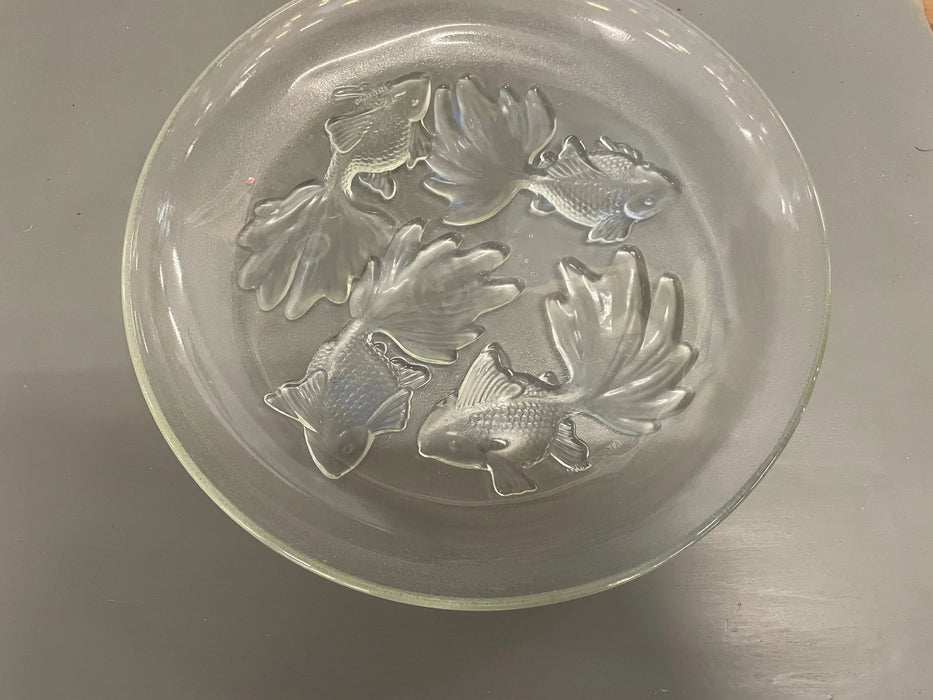 3d fish glass plate 28347