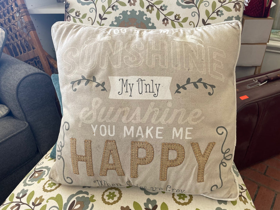 You are my Sunshine accent decor pillow 28452