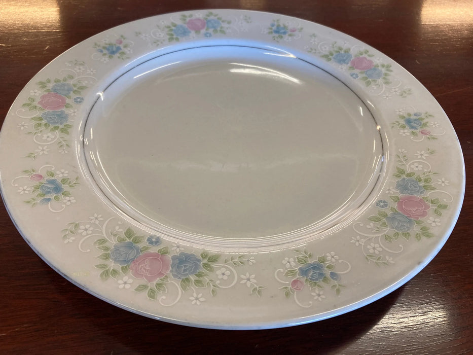Prestige pink/blue 11 inch dinner plates 6pc set 28580