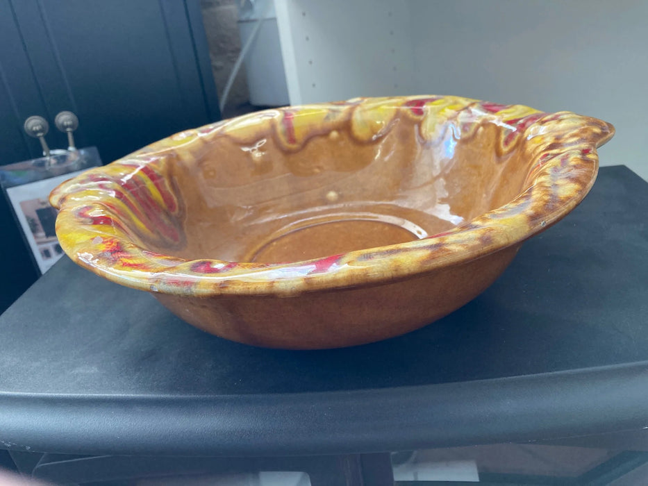 Ceramic glazed bowl 28906