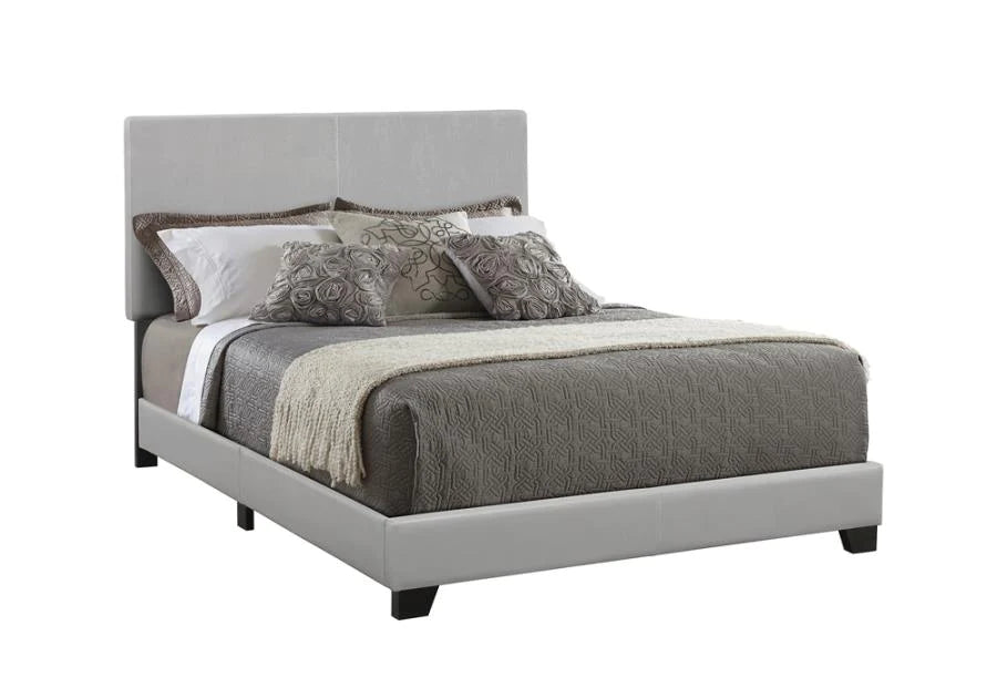 Dorian upholstered bed grey/gray NEW CO-300763Q