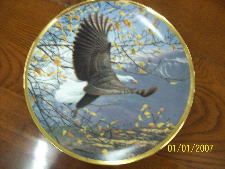 Plate eagle 3244