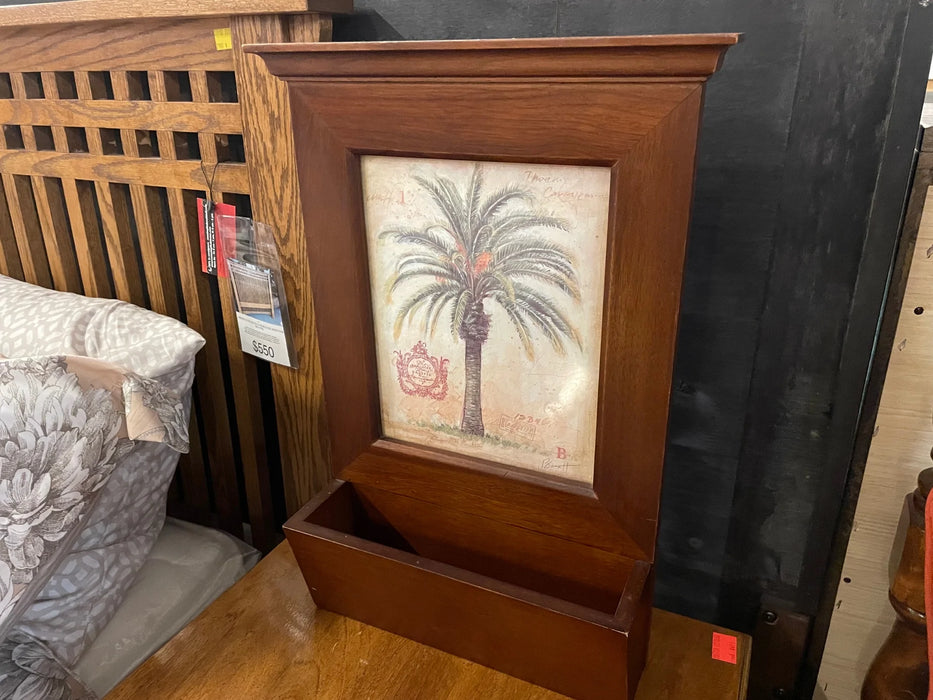 Palm tree hanging shelf 29221