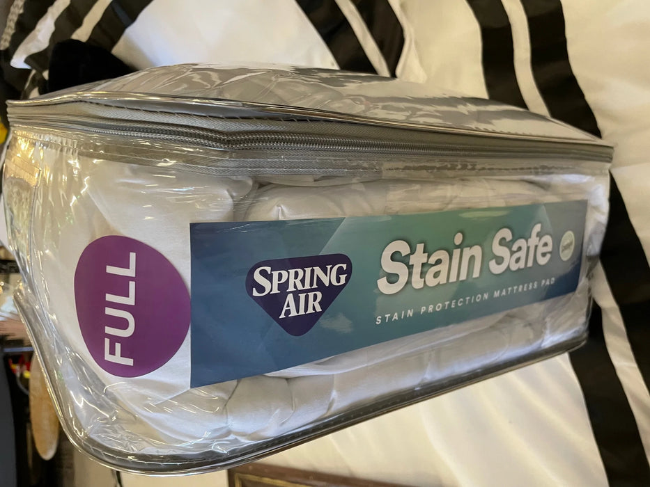 Spring Air stain safe full size matress pad 29344
