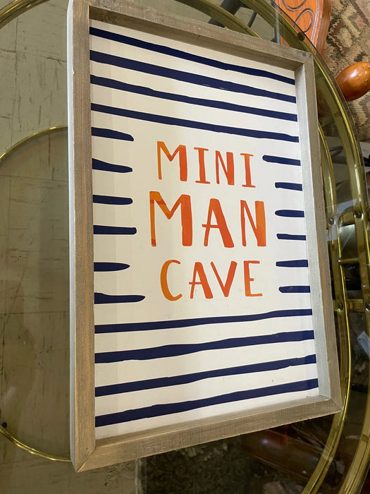 Mini man cave decor sign 29421