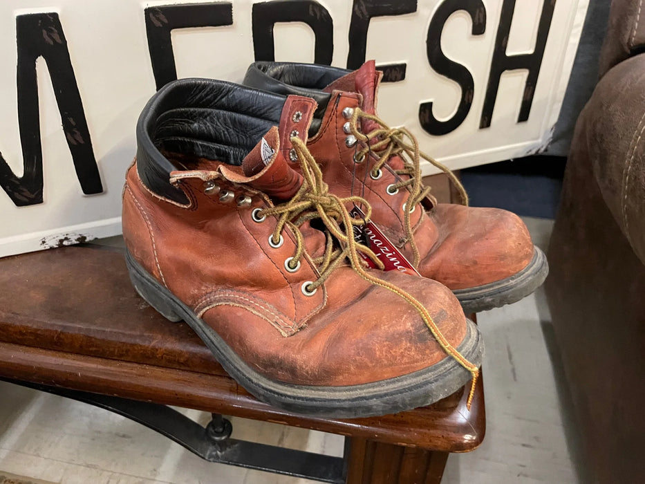 Red Wing size 10.5 work boots 29596
