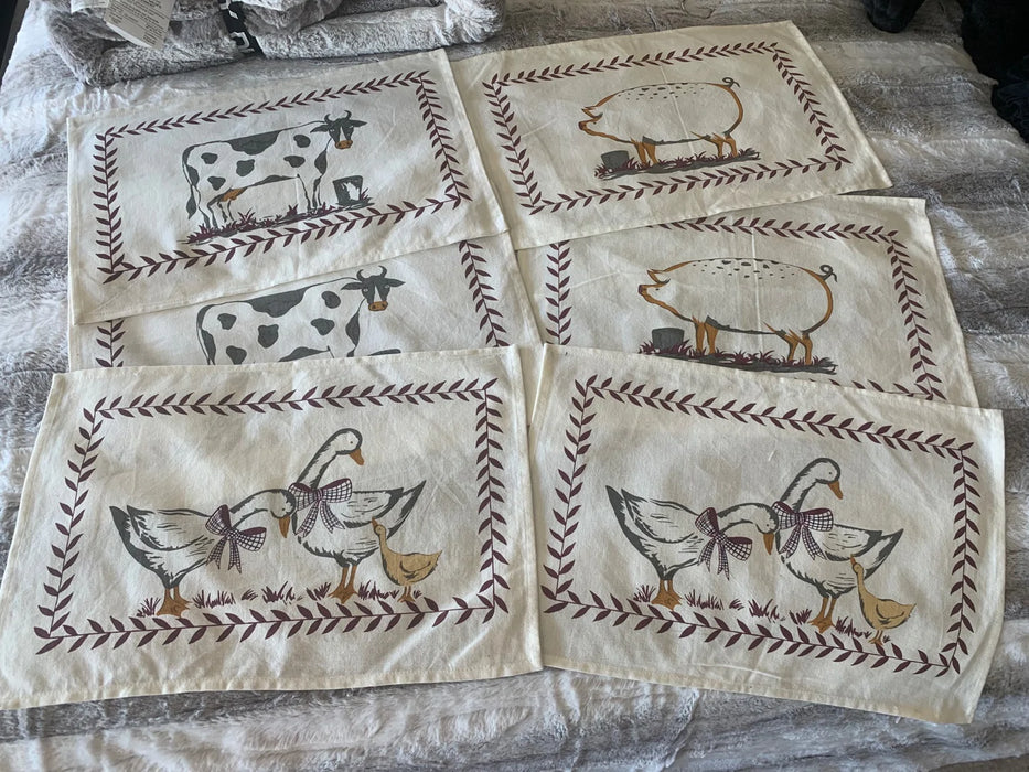 Country/farmhouse place mats 29700