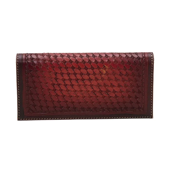 Zipper Red Leather Wallet Hand Crafted Myra Bag NEW MY-S-5847