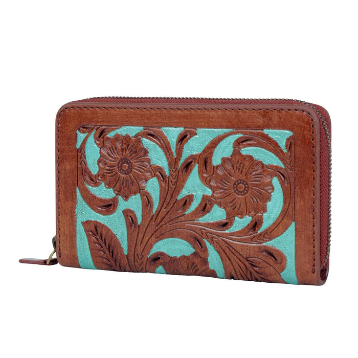 Sea Dendrites Leather Wallet Hand Crafted Myra Bag NEW MY-S-4499