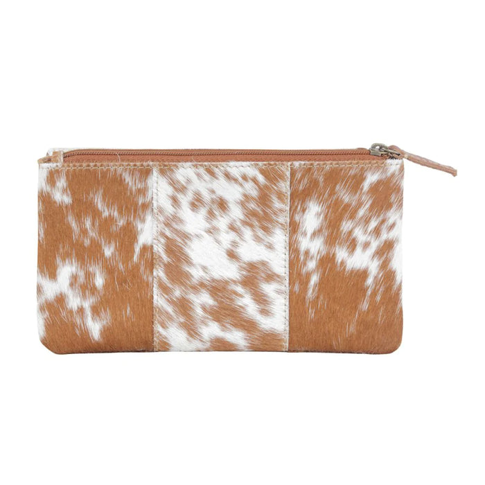Epicure Cowhide & Leather Wallet Hand Crafted Myra Bag NEW MY-S-5379