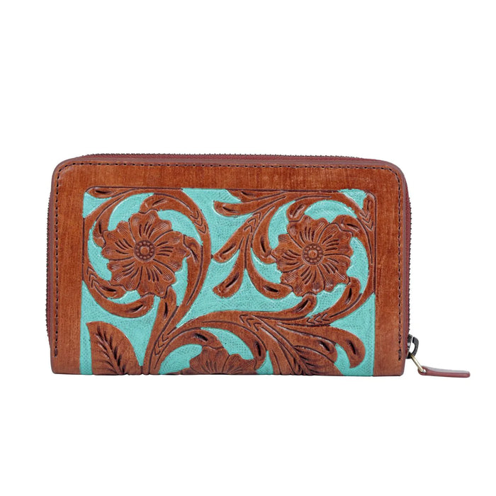 Sea Dendrites Leather Wallet Hand Crafted Myra Bag NEW MY-S-4499