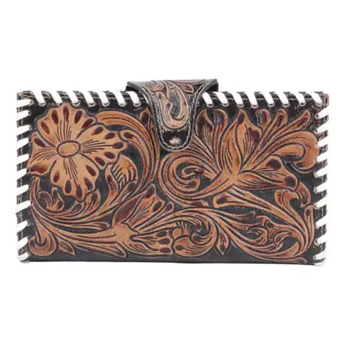 Metallicity Leather Wallet Hand Crafted Myra Bag NEW MY-S-5371