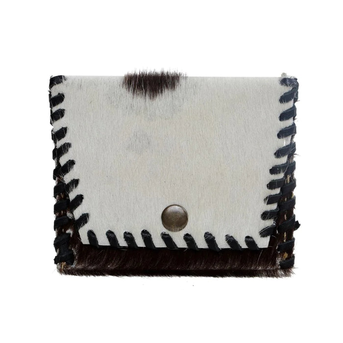 Widget Cowhide & Leather Coin Purse Hand Crafted Myra Bag NEW MY-S-2972