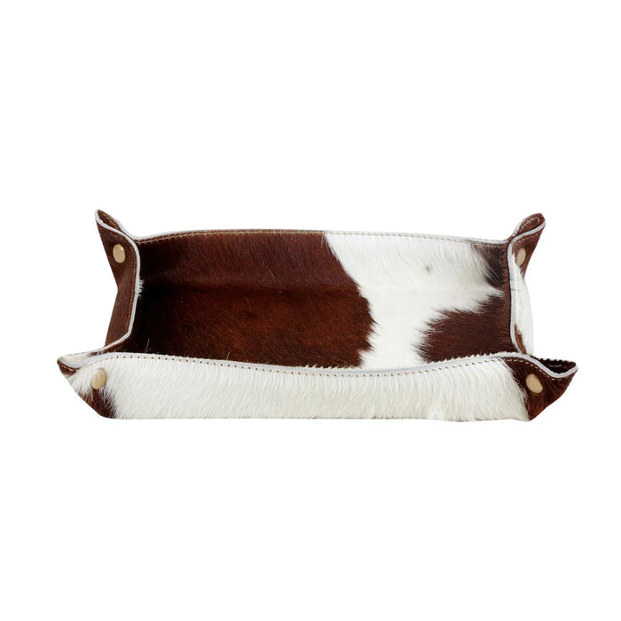For Me Cowhide & Leather Tray Hand Crafted Myra Bag NEW MY-S-2898