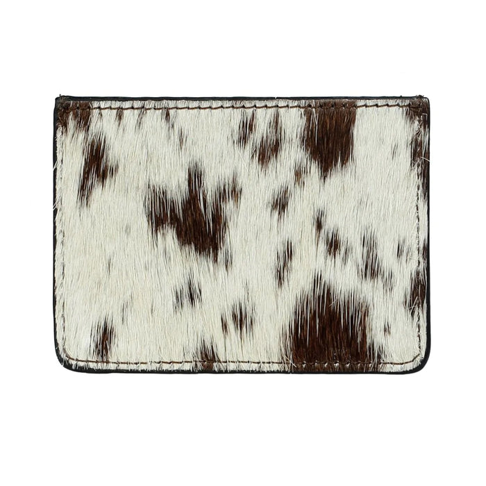 Le Texas Cowhide & Leather Credit Card Holder Hand Crafted Myra Bag NEW MY-S-3175
