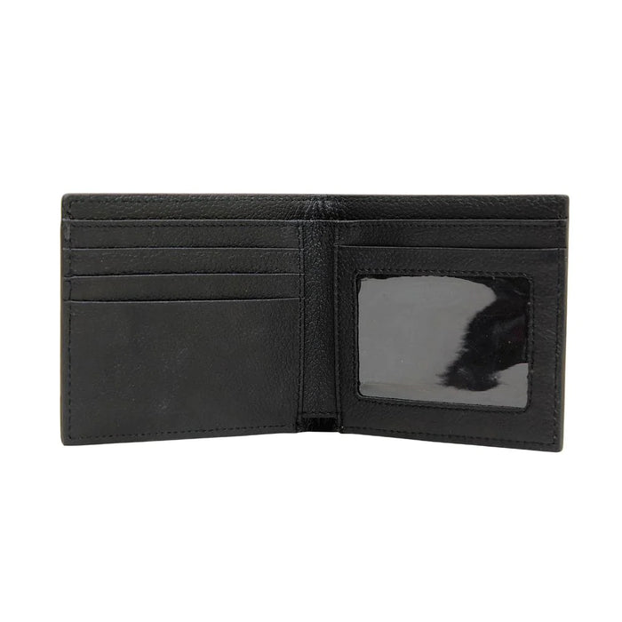 Black Indie Leather Wallet Hand Crafted Myra Bag NEW MY-S-5900