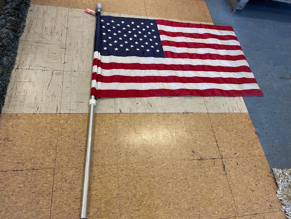 American flag with pole 29719