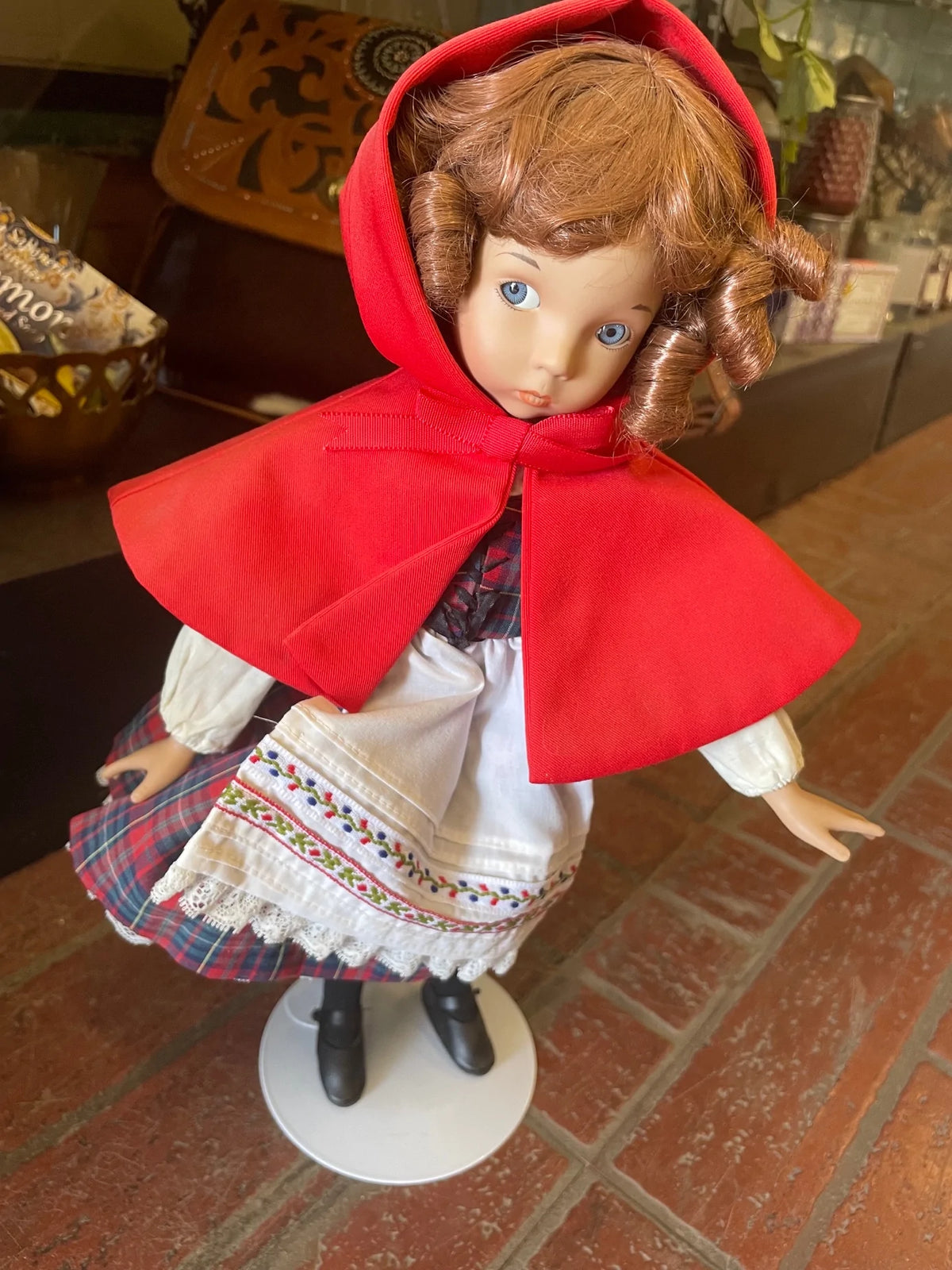 Little red riding hot sale hood porcelain doll