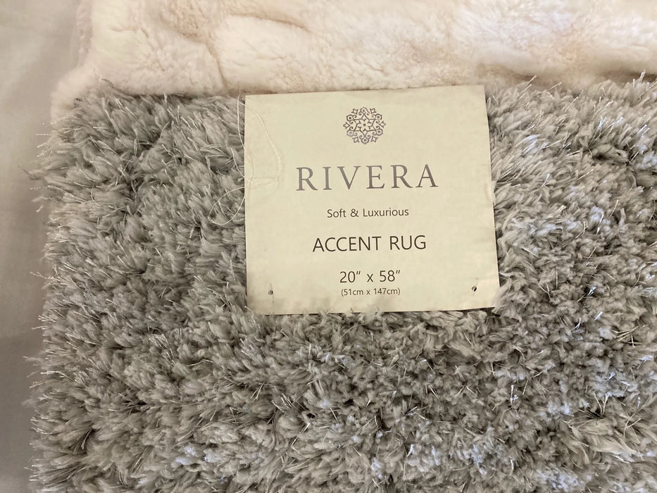 Rivera gray accent rug 29895