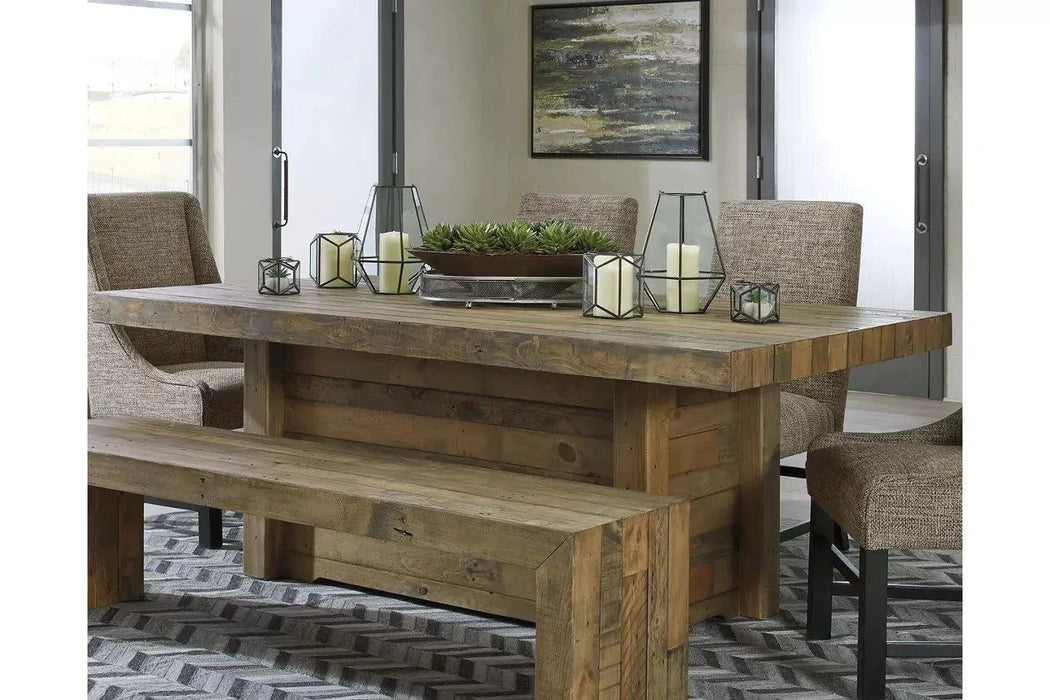 Sommerford REAL Reclaimed Wood Dining Table NEW AY-D775-25