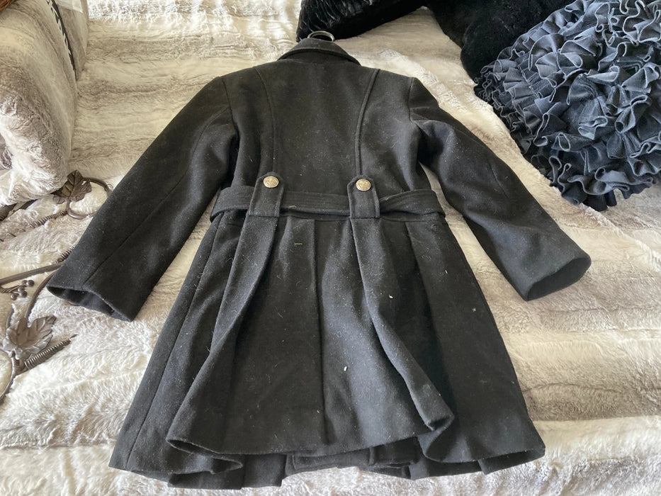 British vogue black pleated jacket 29984