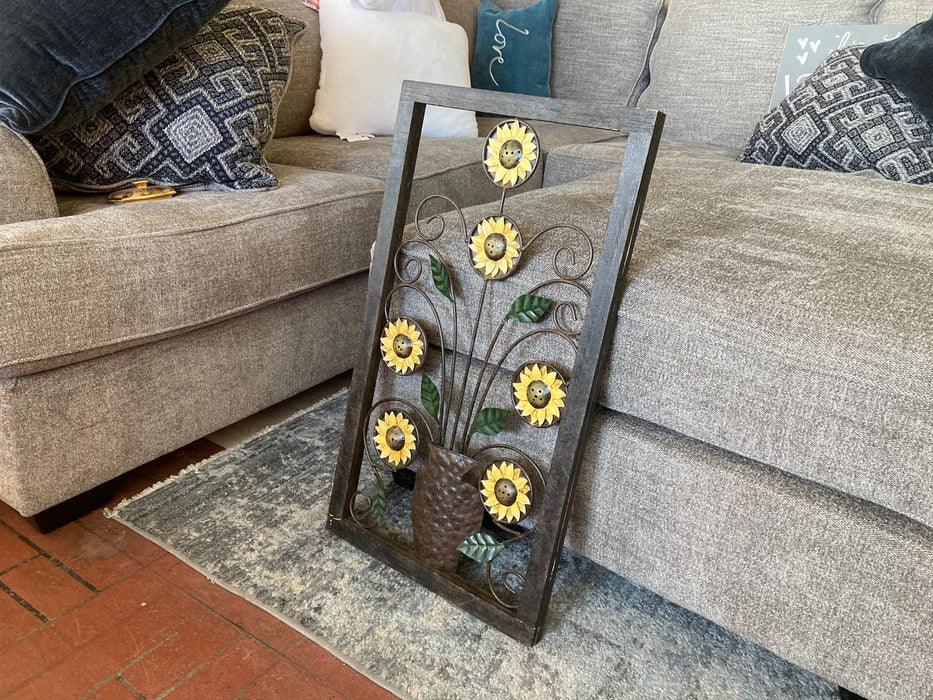 Sunflower metal wall art decor 30039