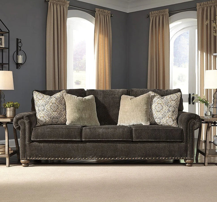 Stracelen Queen Sofa Sleeper Brown Couch NEW AY-8060339