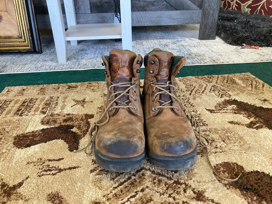 Red Wing steel toe boots size 10.5 30054