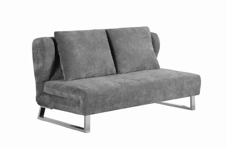 Vera Upholstered Sofa Bed Grey New Co