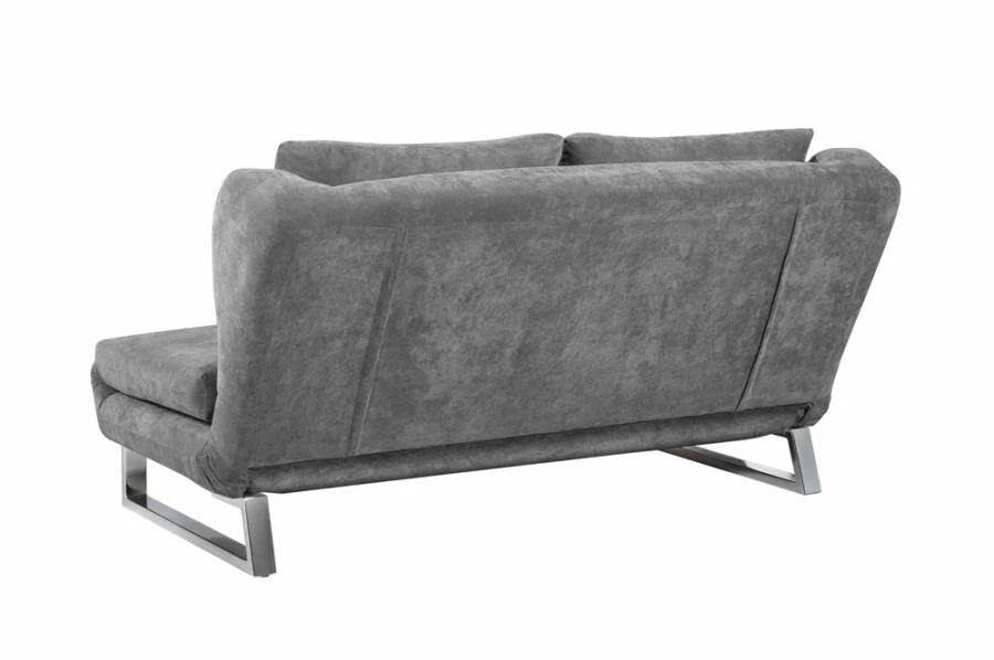 Vera upholstered sofa bed grey NEW CO-551074