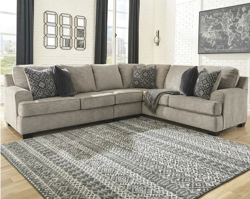 Bovarian 3pc sectional sofa couch gray/grey NEW AY-56103S2 (5610346,5610349,5610355)