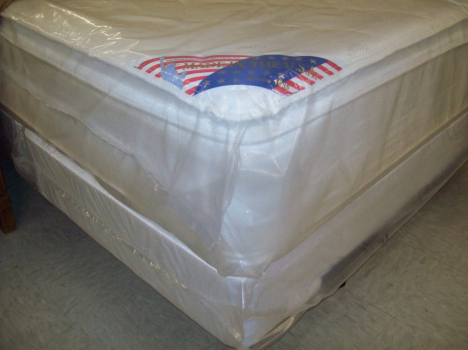 Eastern king mattress pillow top 2-sided rebuilt SV-1078B