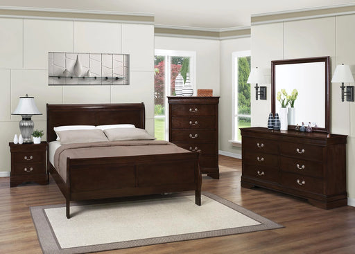 Louis Philippe red brown cherry 6-drawer dresser NEW CO-200433R