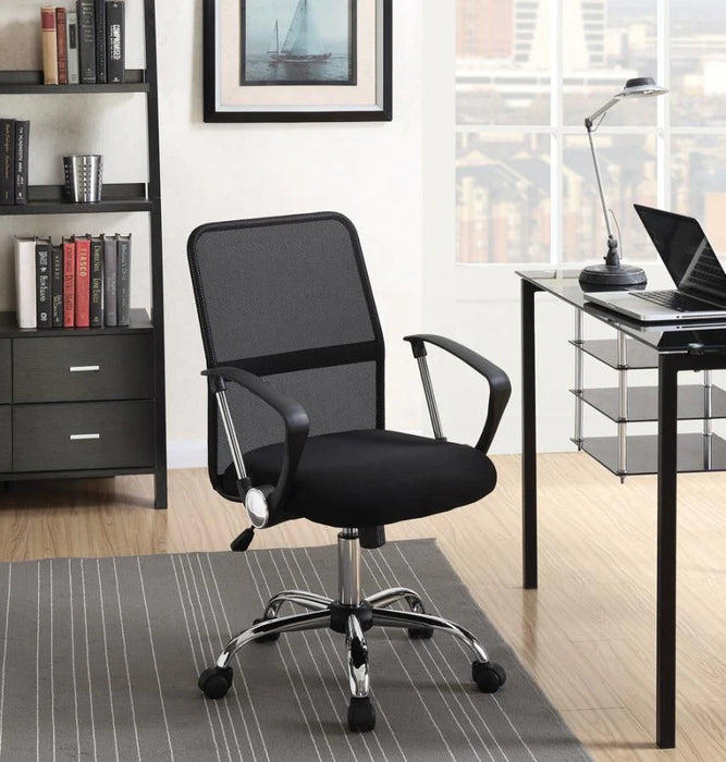 Black office mesh desk chair NEW CO-801319