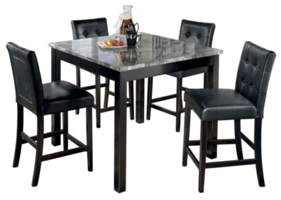 Maysville Counter Height Dining Table and Bar Stools (Set of 5) NEW AY-D154-223
