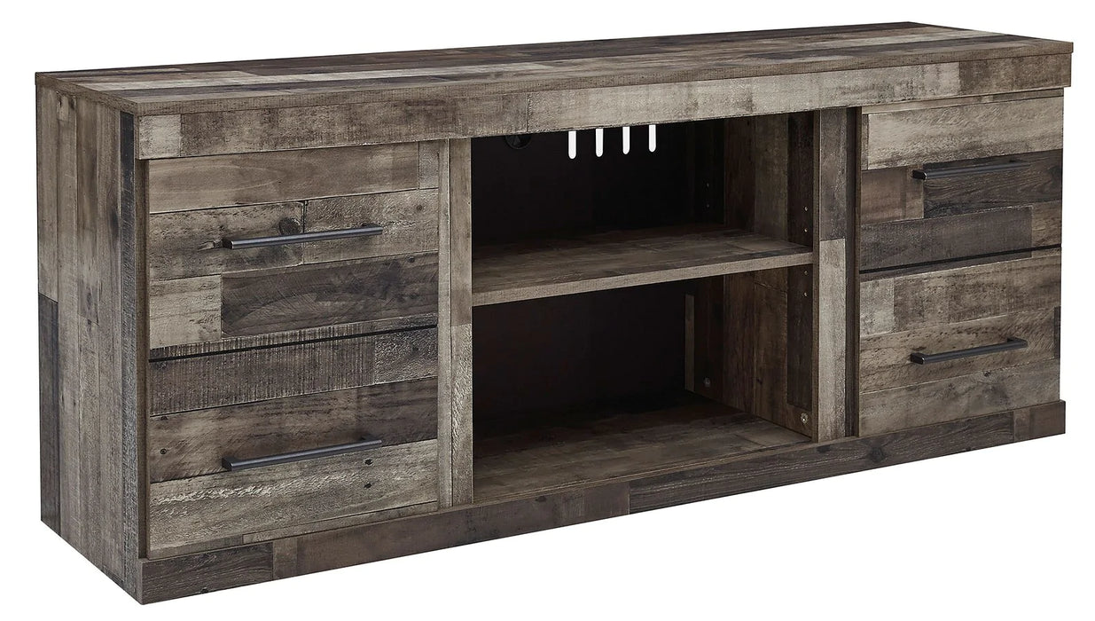 Derekson 60" TV Stand Rustic Reclaimed Wood Style NEW AY-EW0200-168