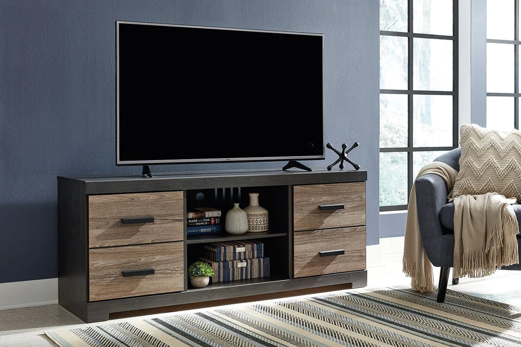 Harlinton 60" TV Stand Two-Tone Brown NEW AY-EW0325-168