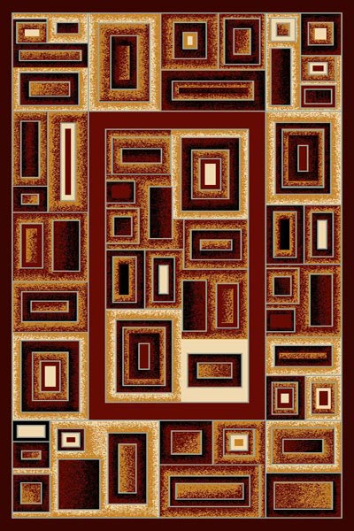 Persian Weavers Gallery 20 burgundy rug 5x7 PW-GL2BU5x7