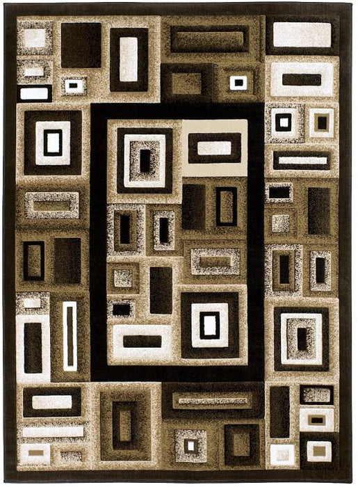 Persian Weavers Gallery 20 black rug 5x7 PW-GL20BK5x7