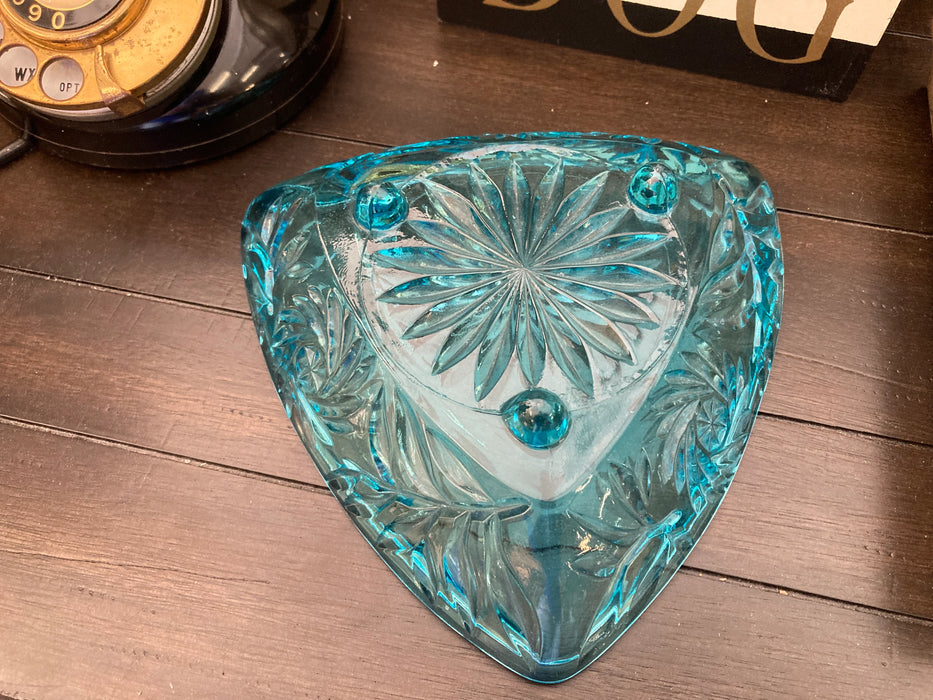 Aqua crystal candy dish 27233