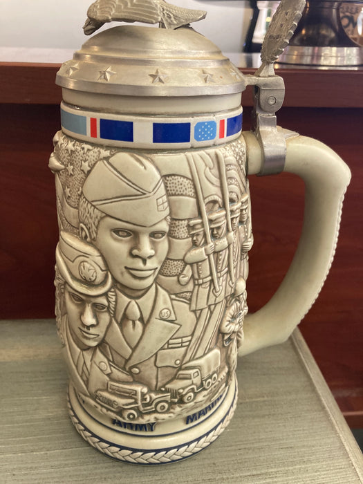 American Armed Forces stein 27809