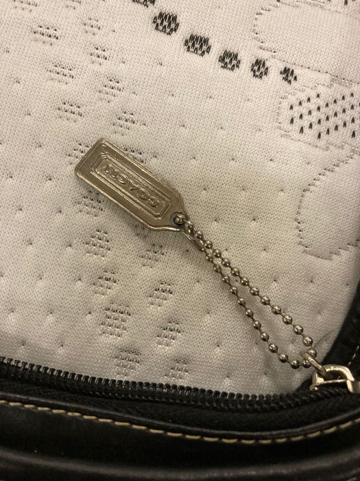 Coach black handbag purse 26416