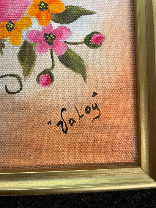 Rose painting framed picture 28136