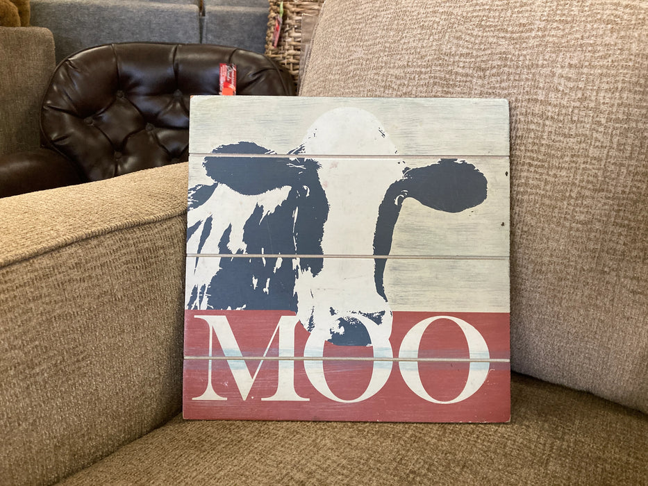 Moo cow sign 30269