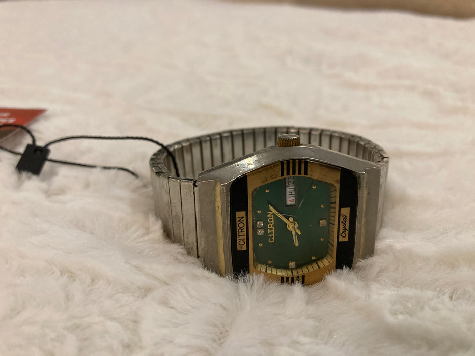 Citron crystal vintage watch 30429